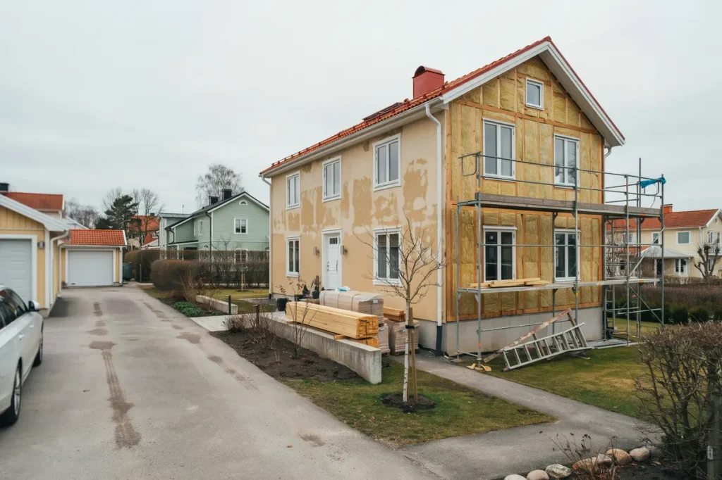 byta fasad p villa material kostnad och tecken p att det r dags