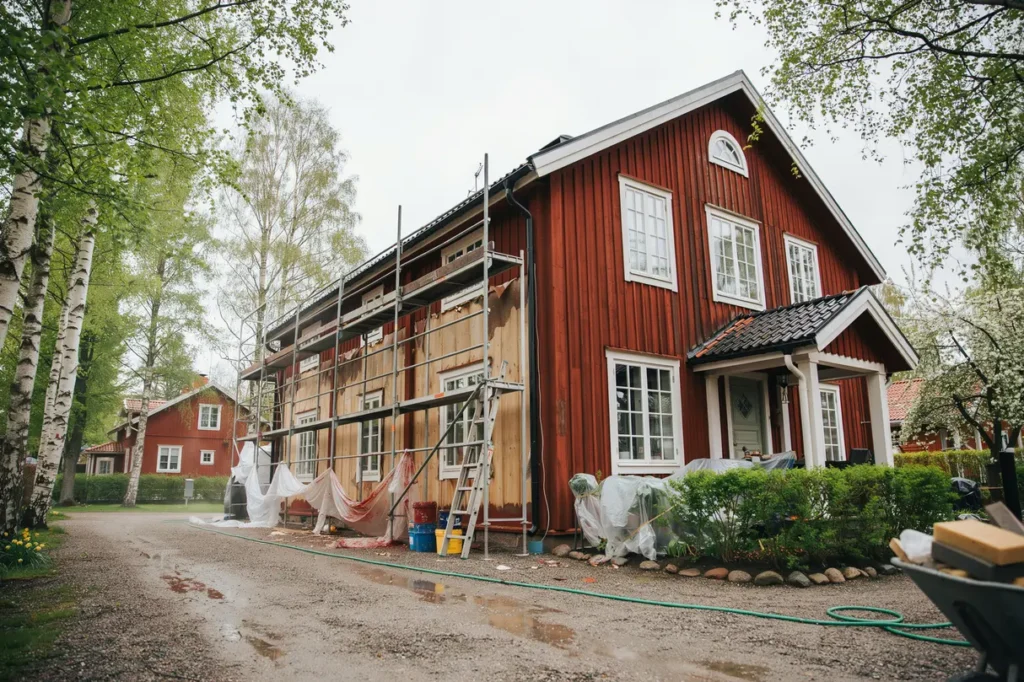 juni r r tt tid f r att m la om huset s planerar du fasadarbetet f r b sta resultat