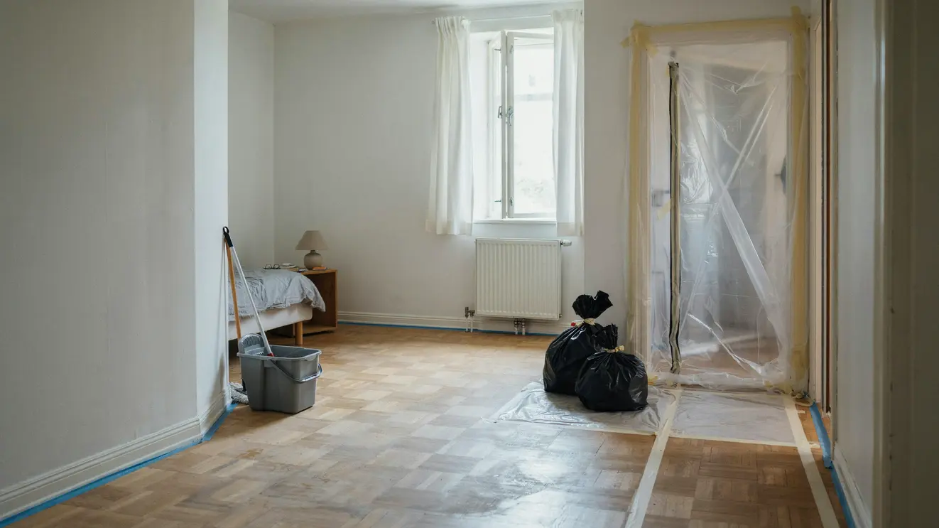 sanering av lagenhet dodsbo i bromma stockholm