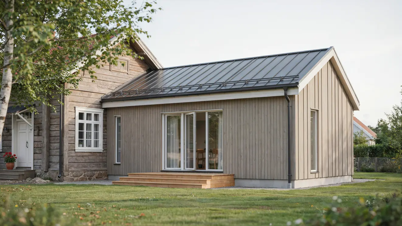 tillbyggnad hus 15 m2 uterum altan i 2 plan etc i akersberga osteraker vallentuna