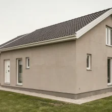fasadrenovering till hus villa i akersberga